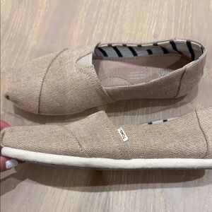 Toms Tan Slip-On Shoes